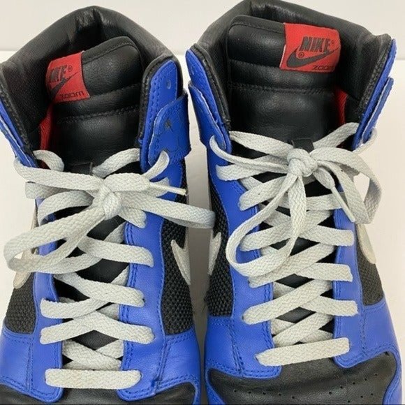 Nike Dunk High Premium Crack Varsity Blue Sneaker Men’s 12 - Picture 3 of 11